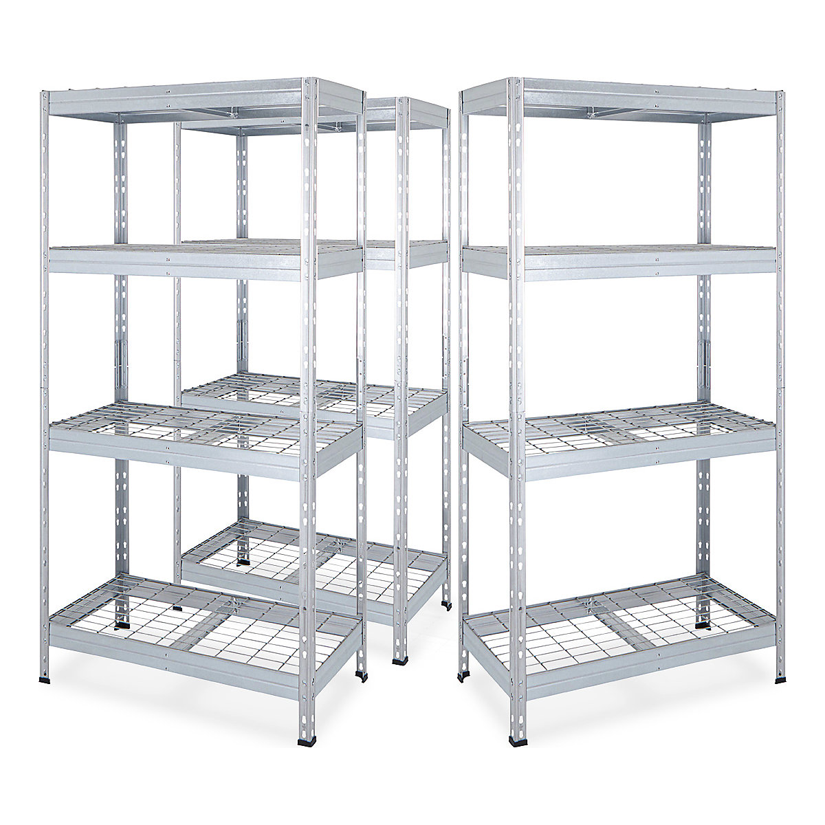BiGDUG Garage 300kg Galvanised Wire Shelving Mega Deal