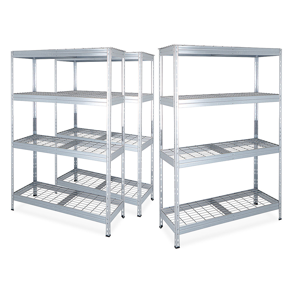 BiGDUG Garage 300kg Galvanised Wire Shelving Mega Deal