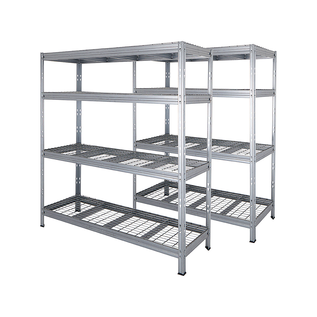 BiGDUG Garage 450kg Galvanised Wire Shelving Mega Deal
