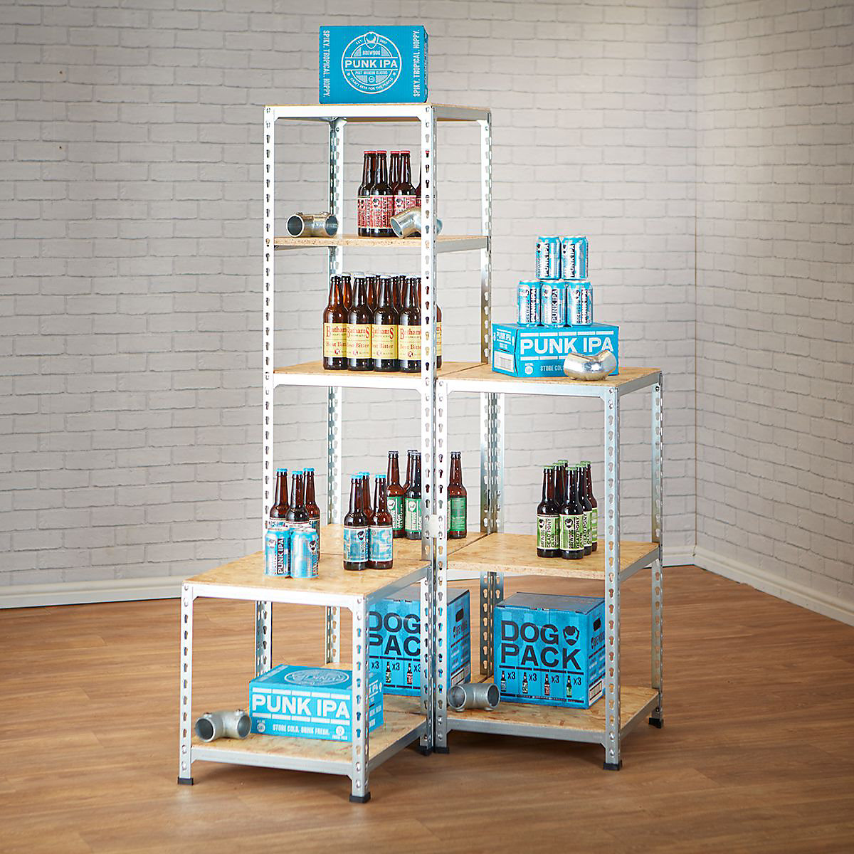 BiGDUG Silver & OSB Table And Island Units (Product illustration 8)-7