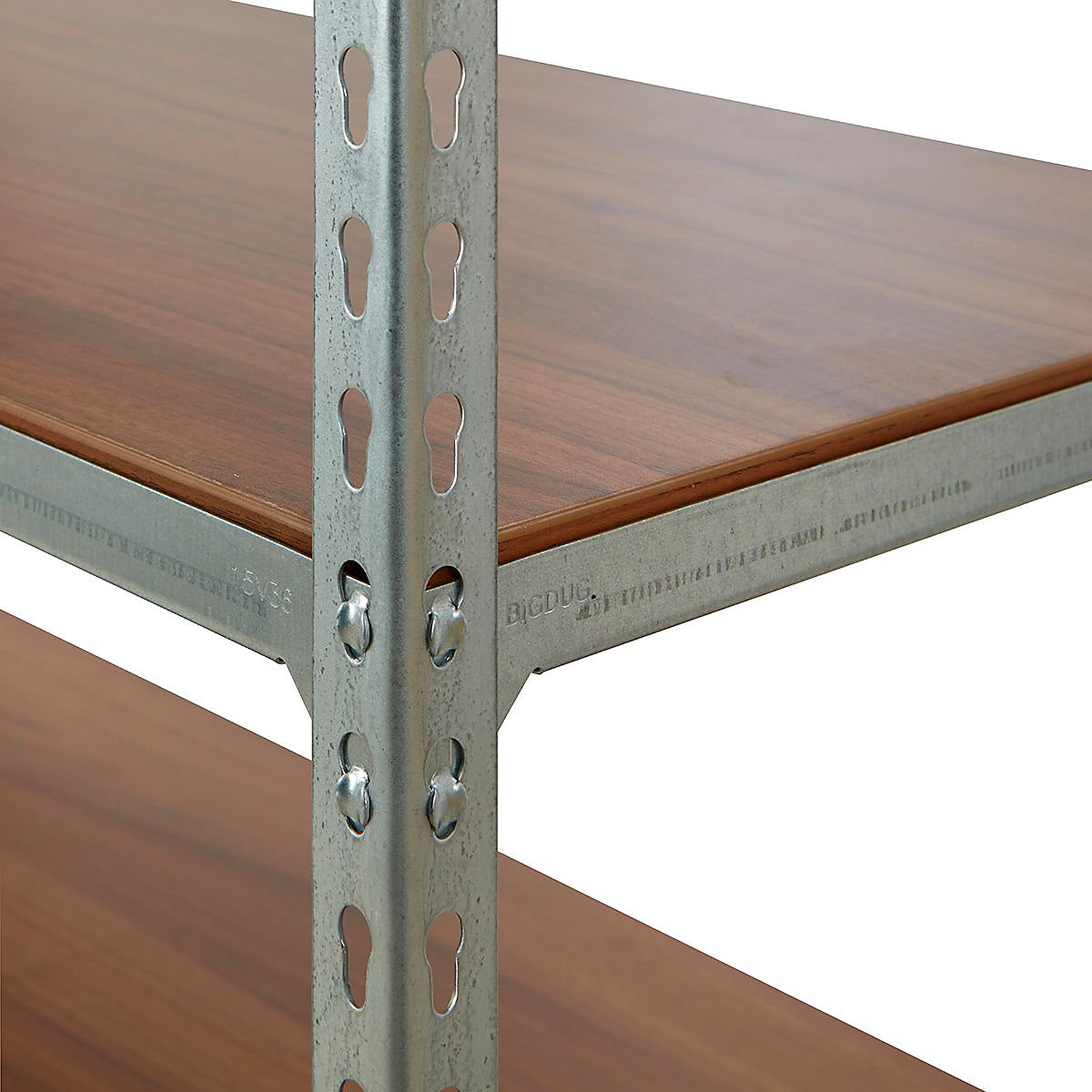 BiGDUG Silver & Walnut Display Shelving (Product illustration 16)-15