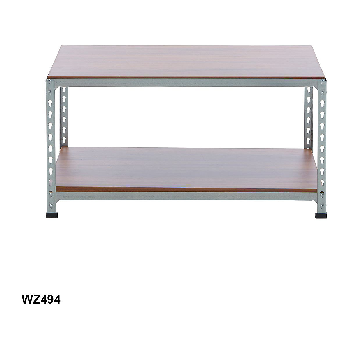 BiGDUG Silver & Walnut Display Shelving (Product illustration 4)-3