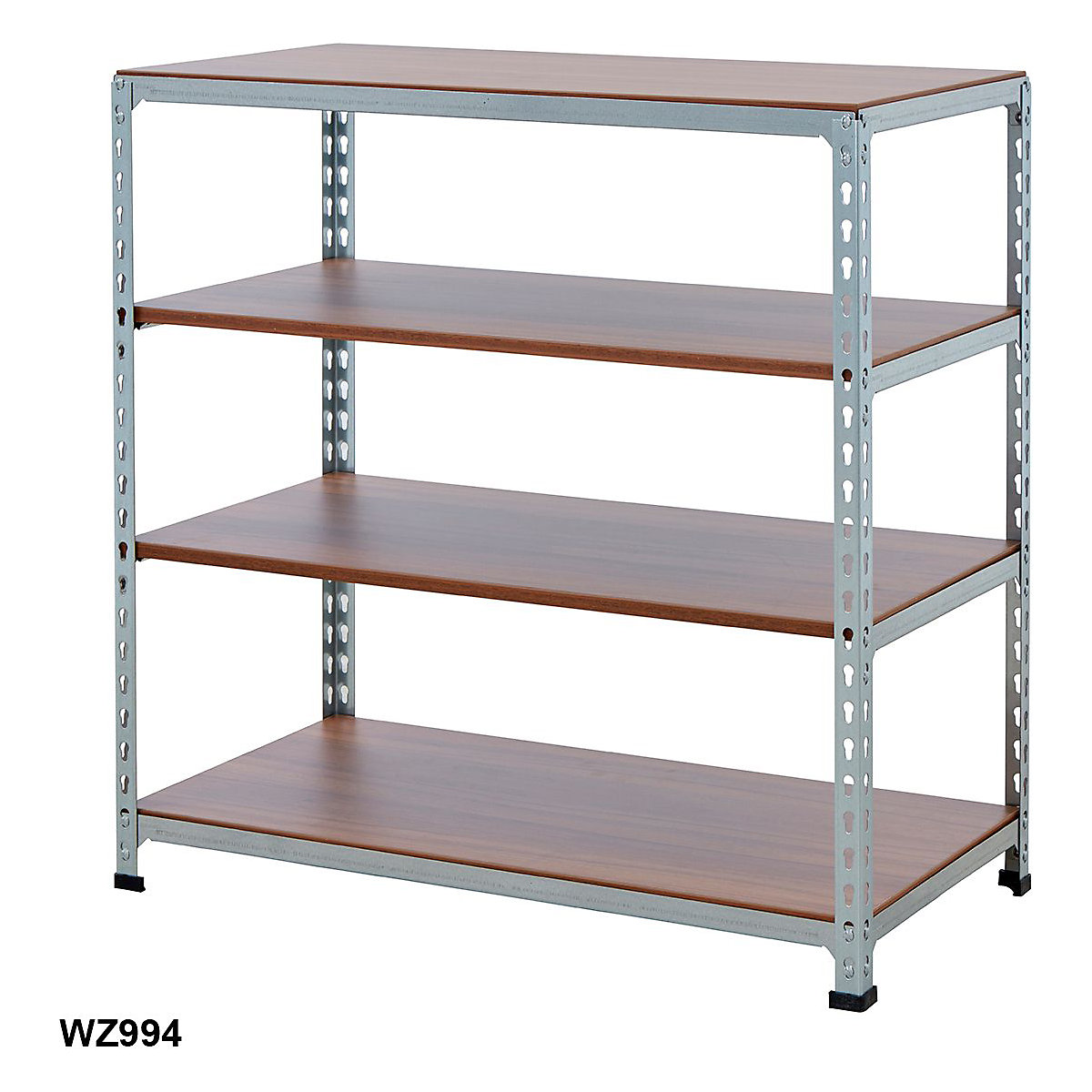 BiGDUG Silver & Walnut Display Shelving (Product illustration 8)-7