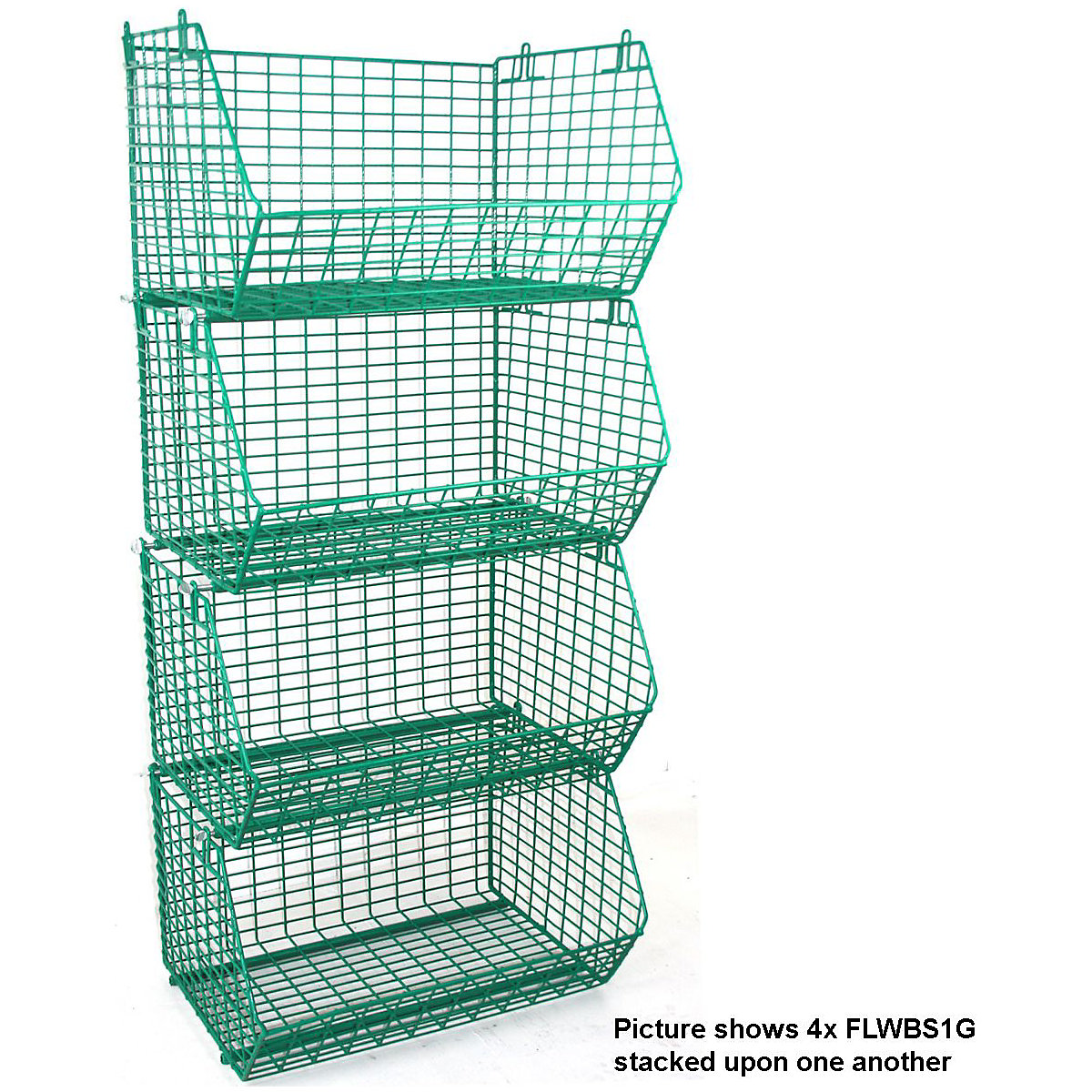 Wire Storage Basket Shelving (Product illustration 4)-3