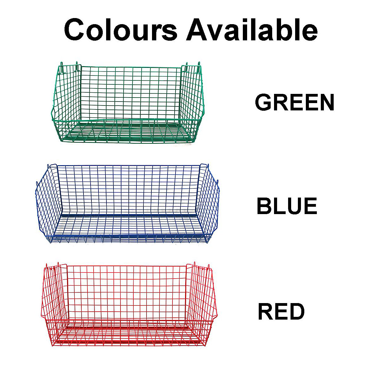 Wire Storage Basket Shelving (Product illustration 5)-4