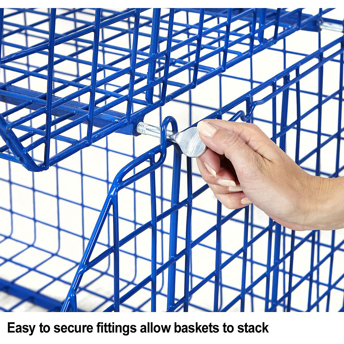 Wire Storage Basket Shelving (Product illustration 9)-8