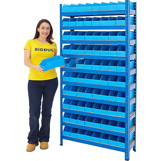Sample Kit Storage Storage Kits With Bins | Storage Bin Rack | BiGDUG