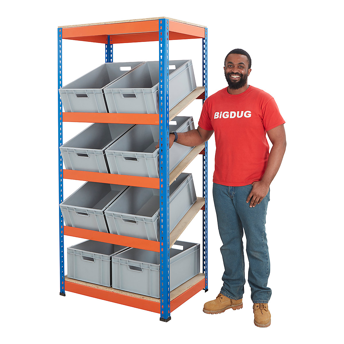 BiG400 Metal Kanban Shelving System