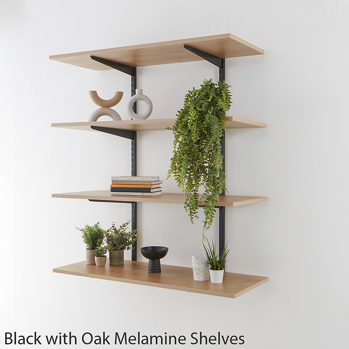 Twin Slot Wall Mounted Shelving Kits (Product illustration 6)-5