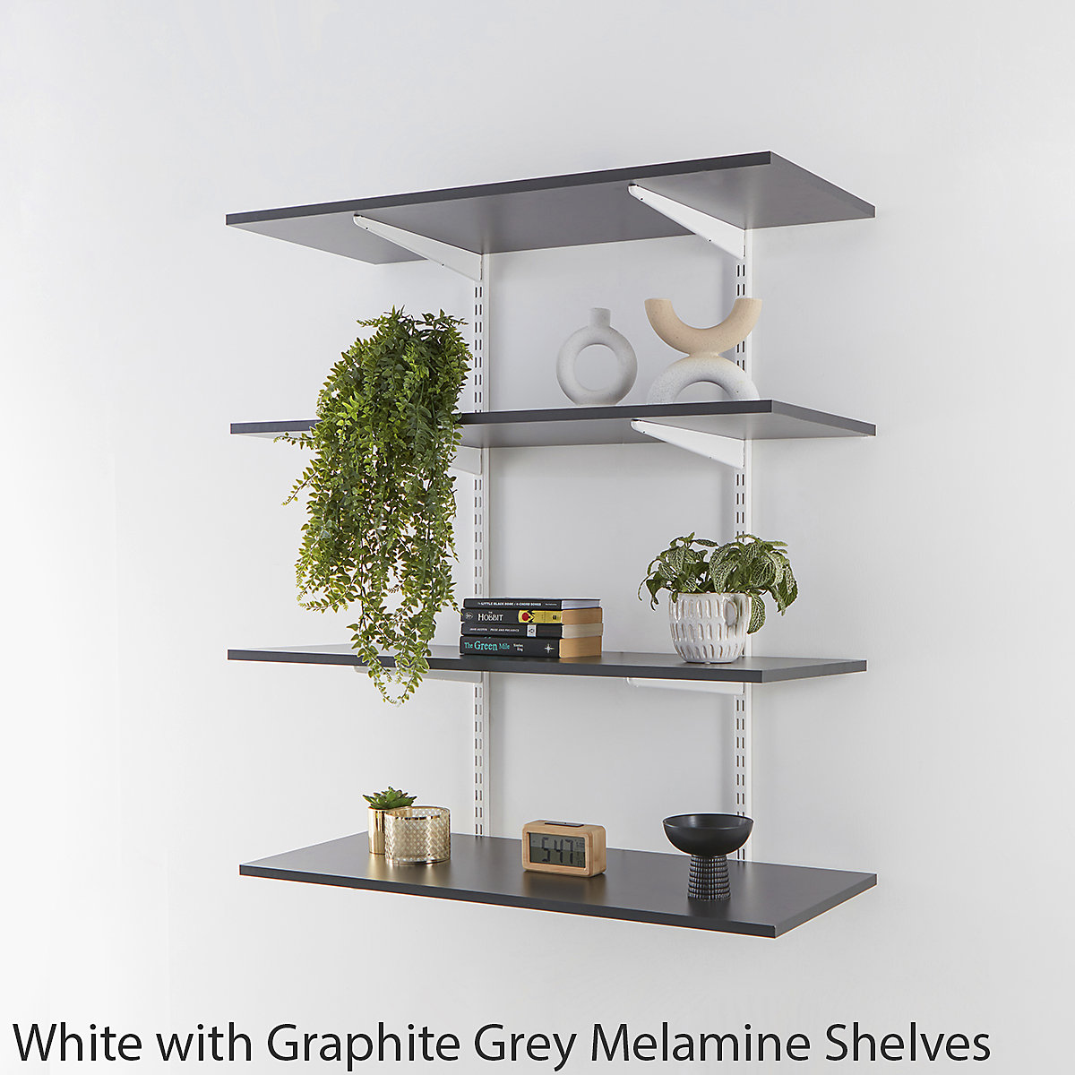 Twin Slot Wall Mounted Shelving Kits (Product illustration 7)-6
