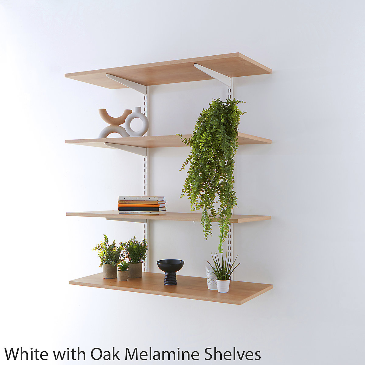 Twin Slot Wall Mounted Shelving Kits (Product illustration 5)-4