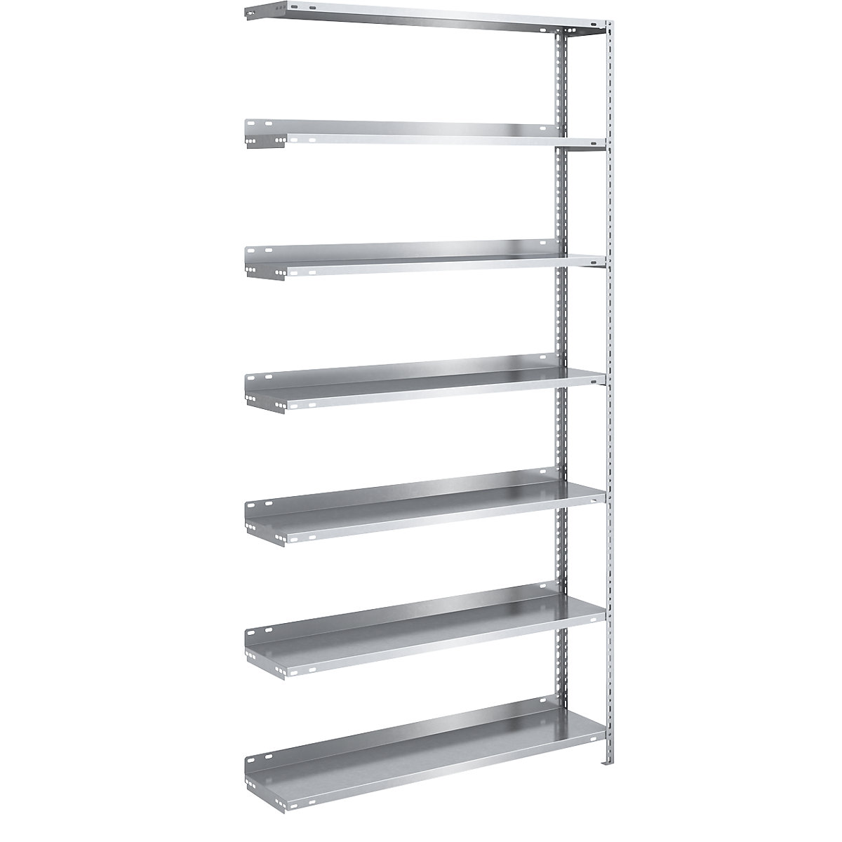 Bolt-together archive shelving, zinc plated – hofe, shelf height 2200 mm, extension shelf, width x depth 1000 x 300 mm-5