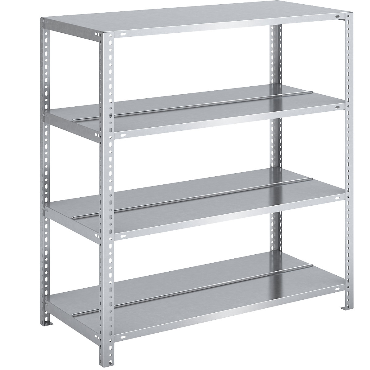 Bolt-together archive shelving, zinc plated – hofe, shelf height 1150 mm, double sided, standard shelf, width x depth 1000 x 600 mm-4
