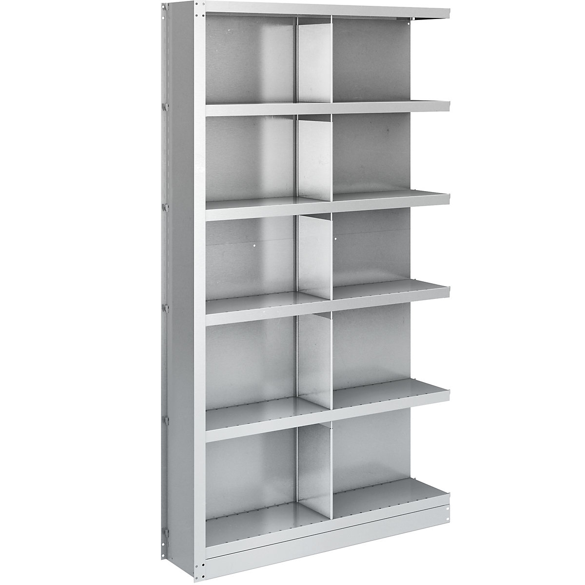Boltless shelf unit system, shelf unit height 1990 mm – eurokraft pro