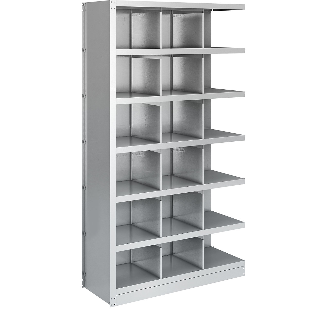 Boltless shelf unit system, shelf unit height 1990 mm – eurokraft pro