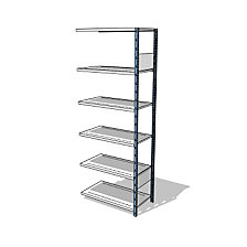 extension shelf unit, shelf width x depth 930x500 mm