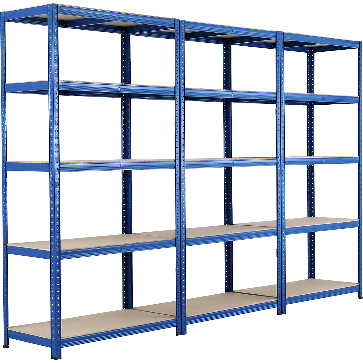 5 Moulded Chipboard Shelves Max Load, Warehouse Shelving Units Dimensions