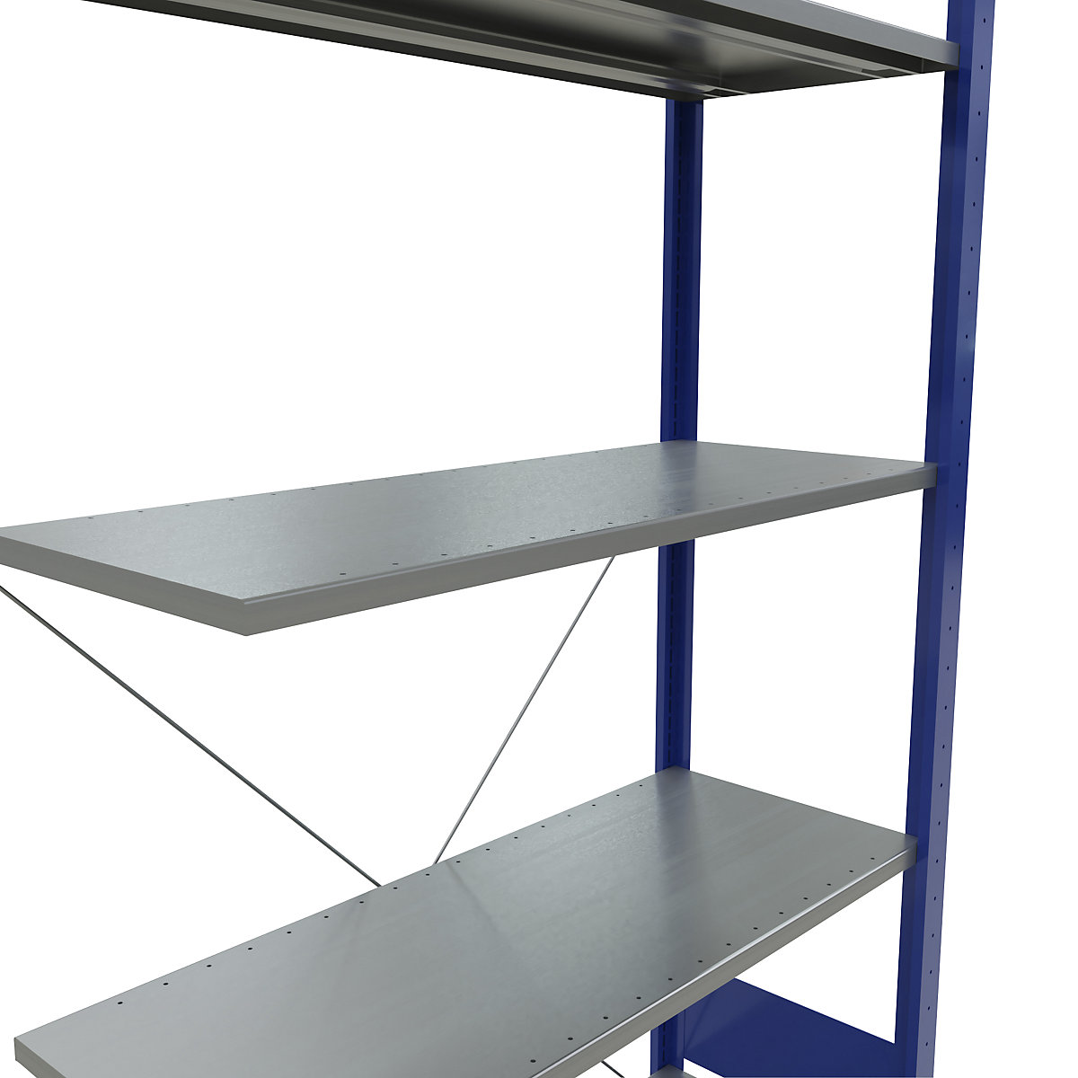 Boltless shelving unit – eurokraft pro (Product illustration 5)-4