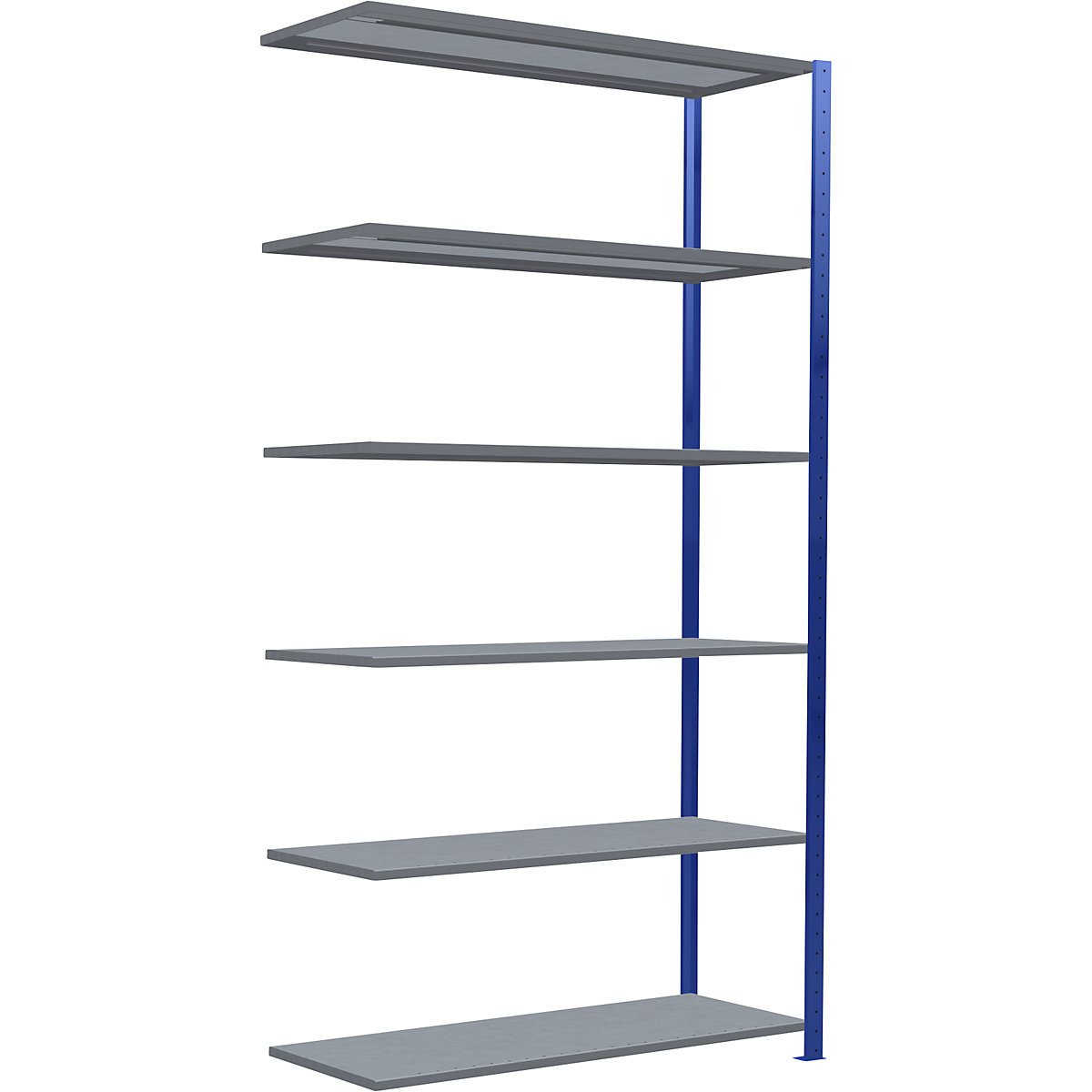 Boltless shelving unit – eurokraft pro (Product illustration 132)-131