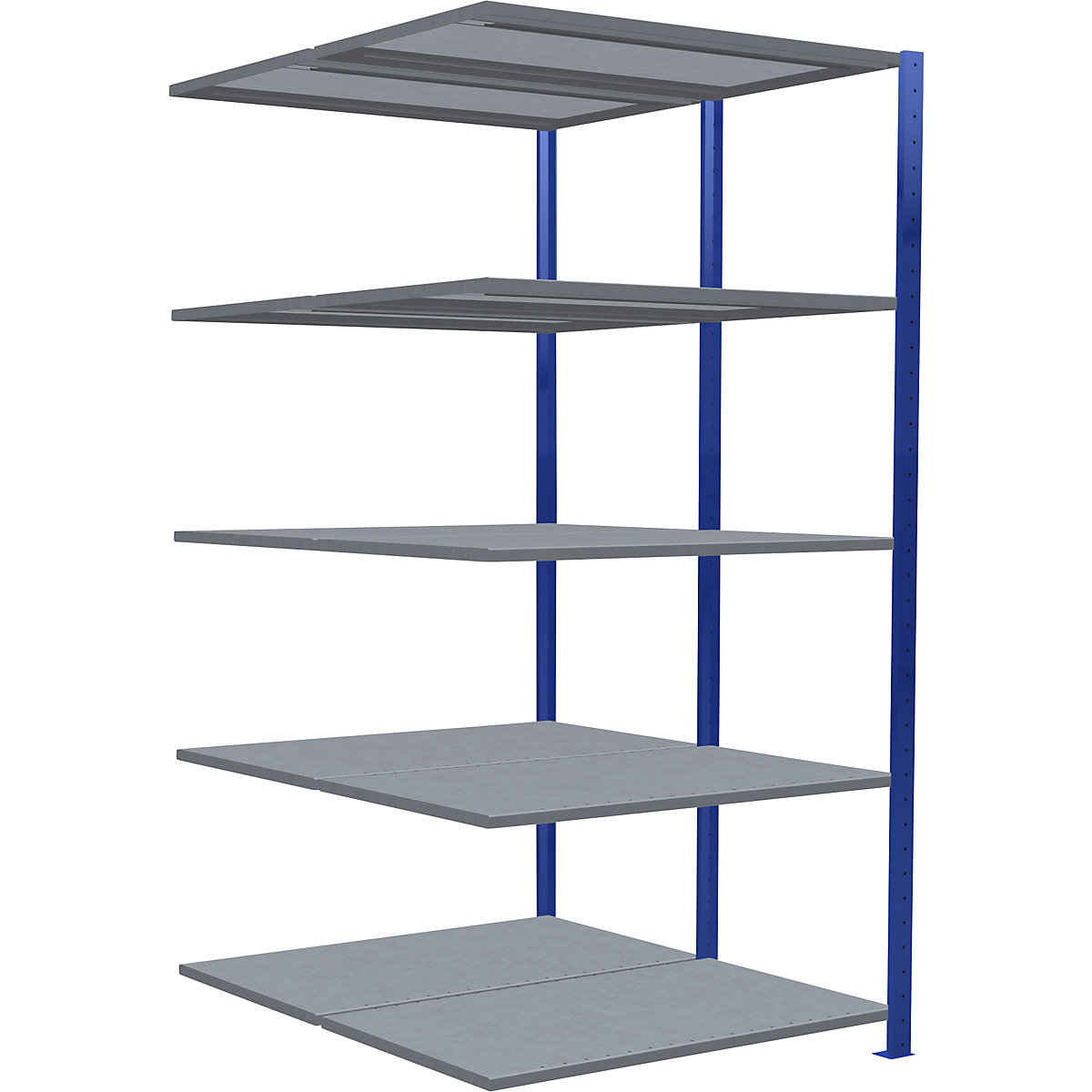 Boltless shelving unit – eurokraft pro (Product illustration 91)-90