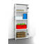Hygienic boltless shelving unit