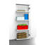 Hygienic boltless shelving unit