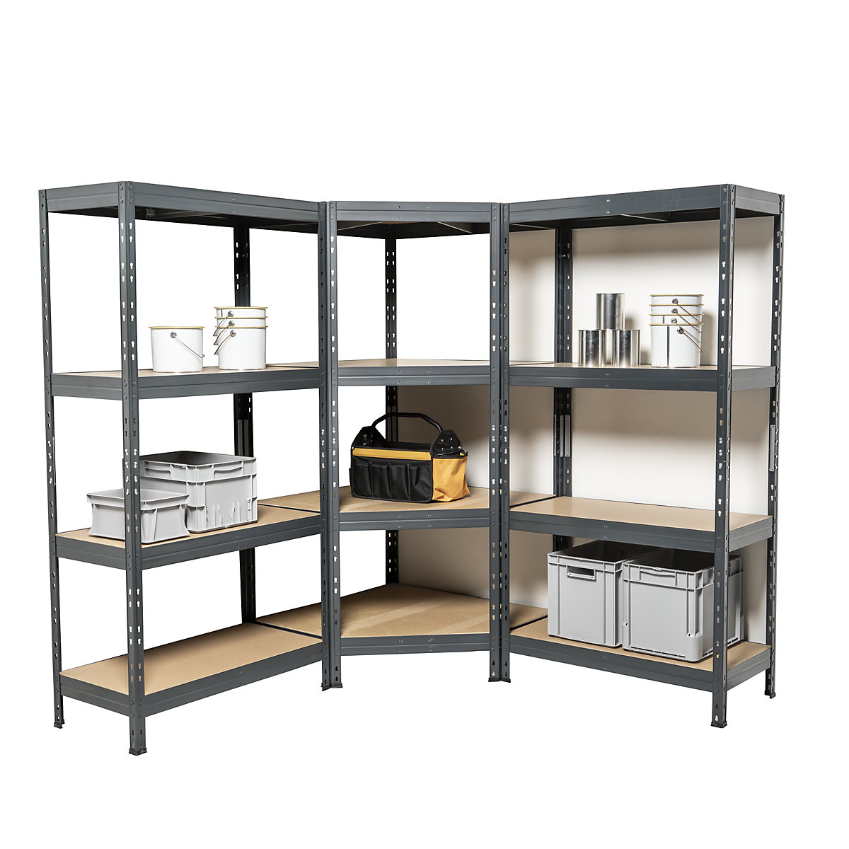 Lagan corner shelving unit (Product illustration 6)-5