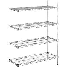extension shelf unit, height 1370 mm, 4 shelves