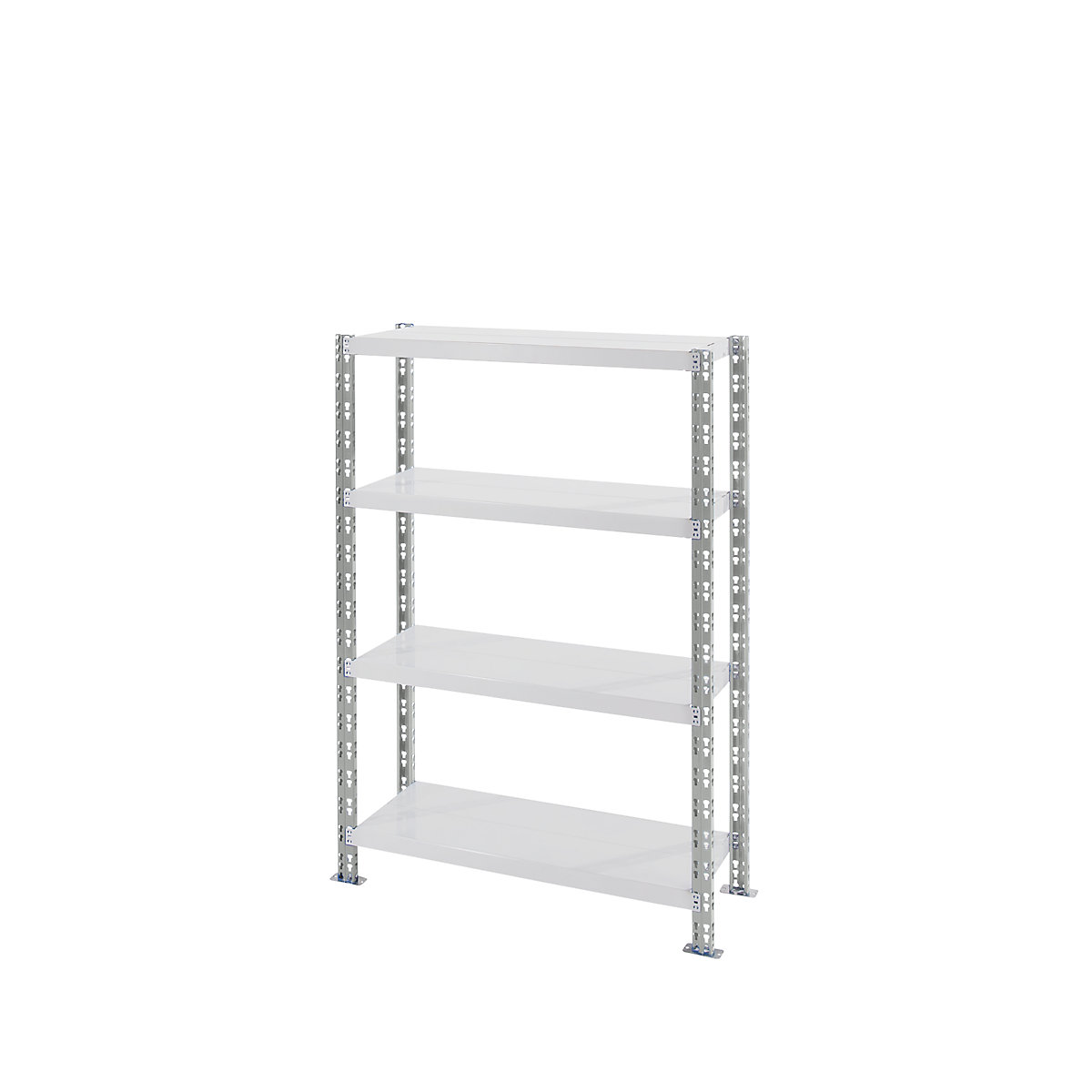 Universal boltless shelving unit, sheet steel shelves, HxWxD 1508 x 1050 x 400 mm, standard shelf unit-8