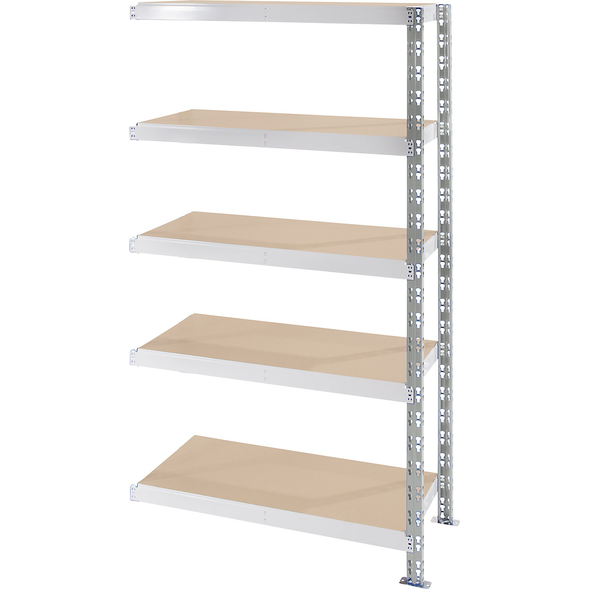 Universal boltless shelving unit, chipboard shelves, HxWxD 1820 x 1025 x 400 mm, extension shelf unit