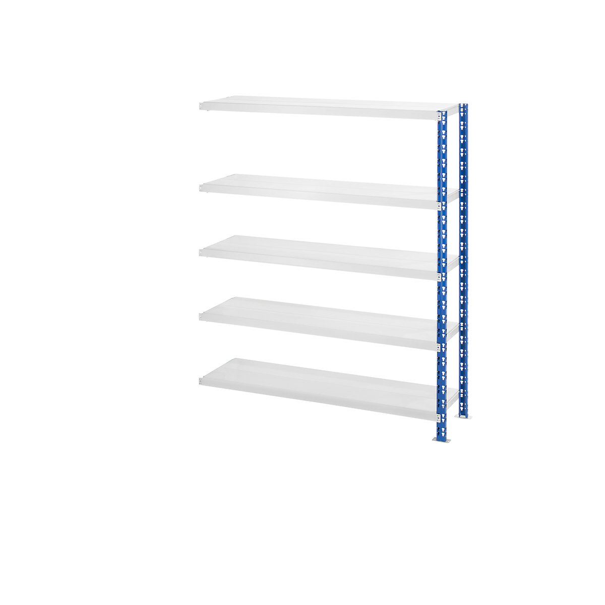 Wide span boltless shelf unit - eurokraft basic