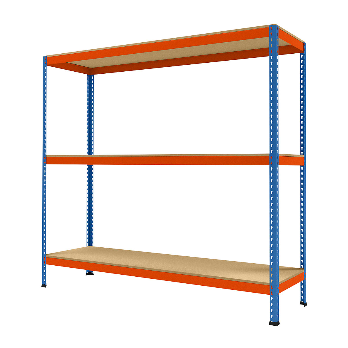 Wide span heavy duty shelving, height 1981 mm, overall depth 621 mm, width 2146 mm-5