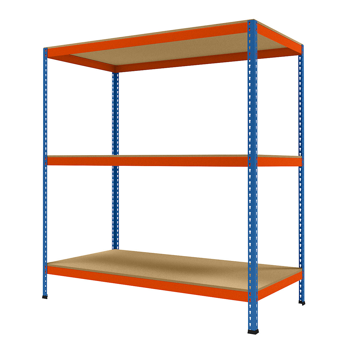 Wide span heavy duty shelving, height 1981 mm, overall depth 926 mm, width 1841 mm