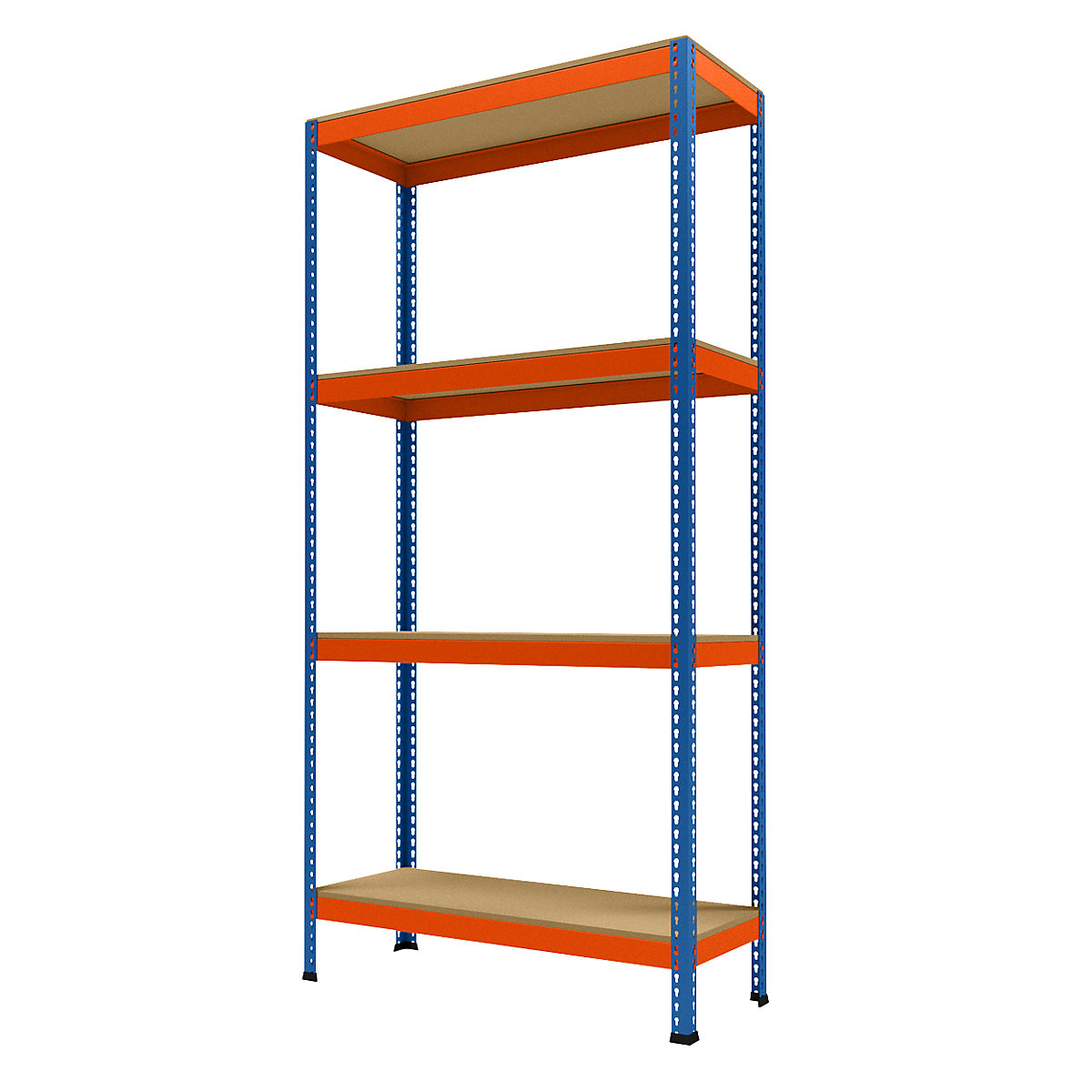 Wide span heavy duty shelving, height 2438 mm, overall depth 468 mm, width 1231 mm