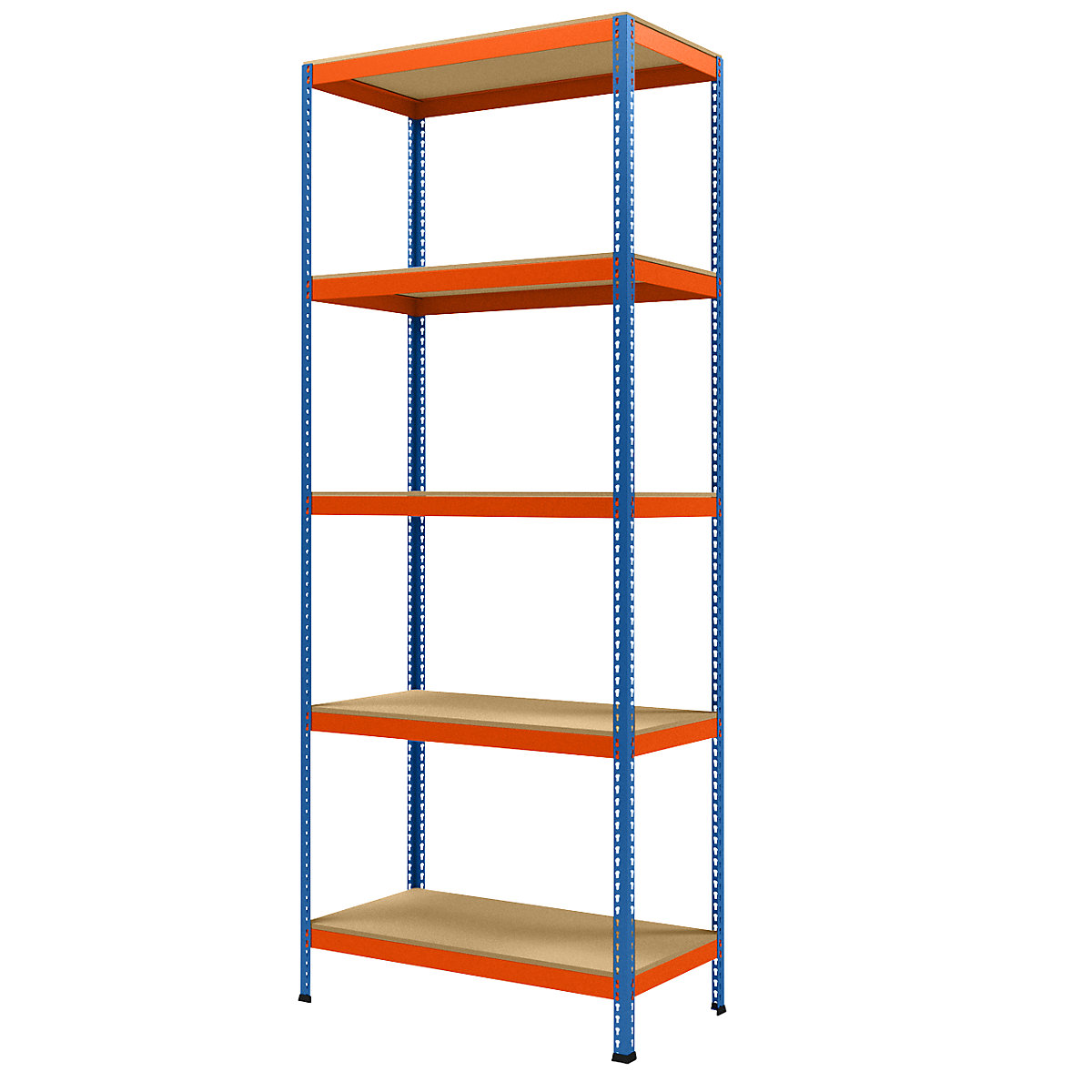 Wide span heavy duty shelving, height 3048 mm, overall depth 621 mm, width 1231 mm