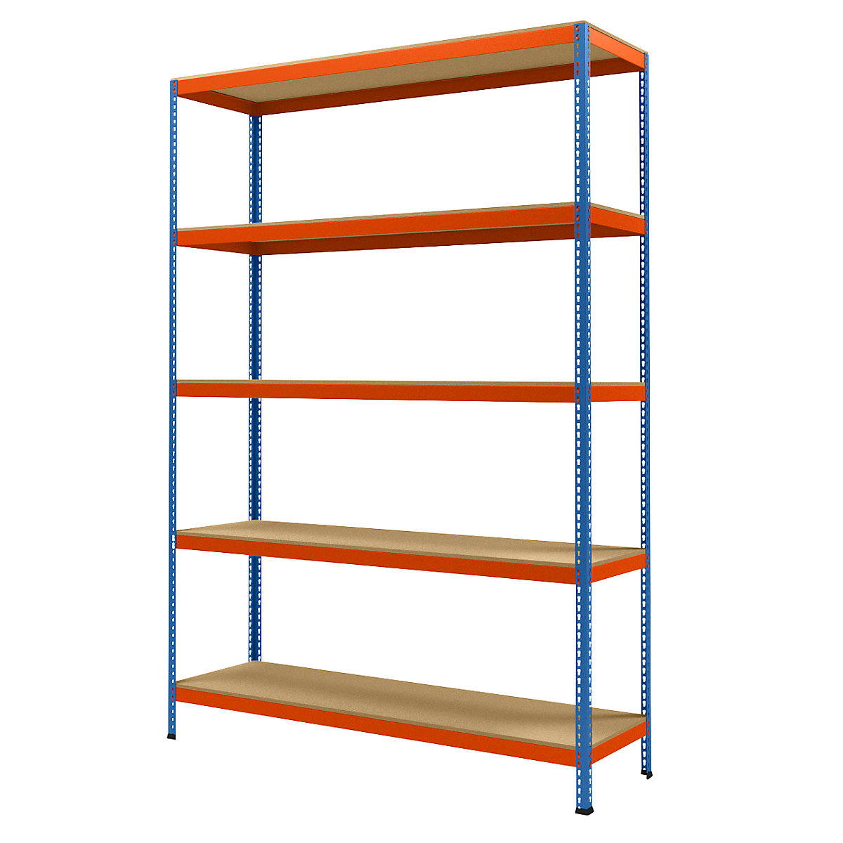 Wide span heavy duty shelving, height 3048 mm, overall depth 621 mm, width 2146 mm