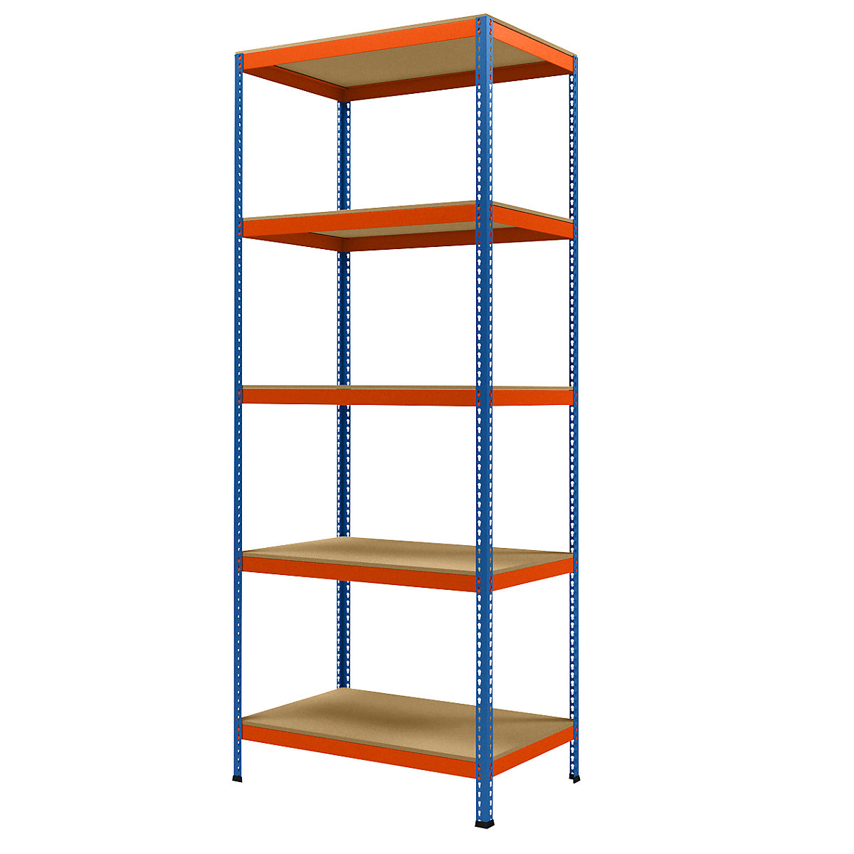 Wide span heavy duty shelving, height 3048 mm, overall depth 773 mm, width 1231 mm