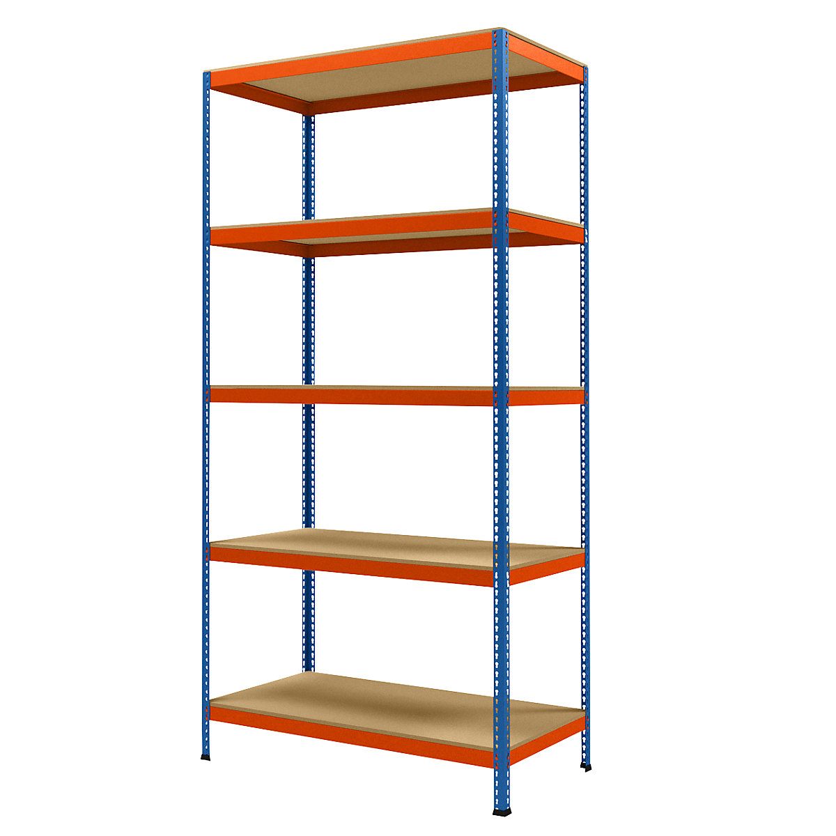 Wide span heavy duty shelving, height 3048 mm, overall depth 773 mm, width 1536 mm