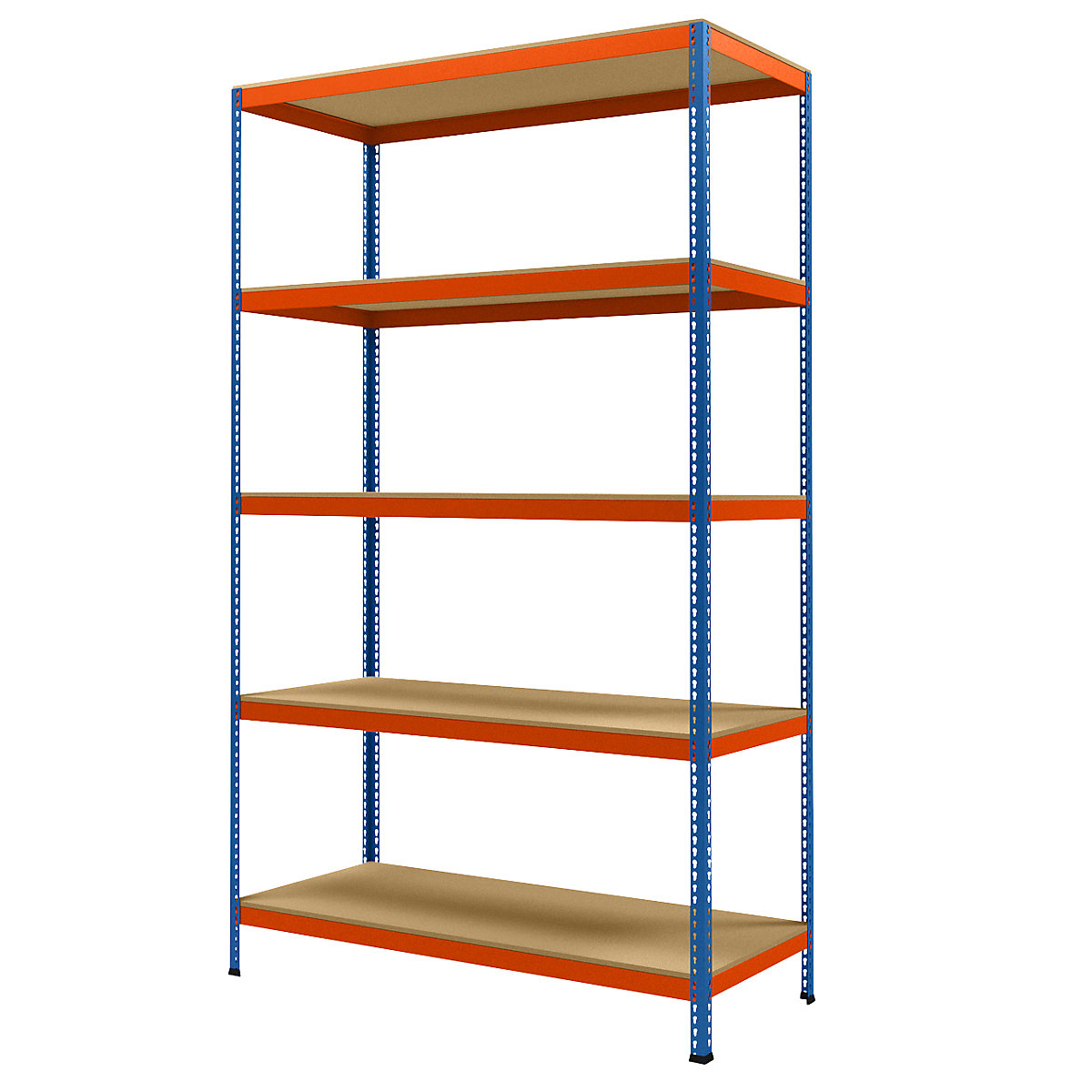 Wide span heavy duty shelving, height 3048 mm, overall depth 773 mm, width 1841 mm