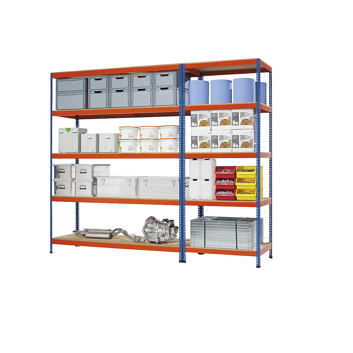 Wide span heavy duty shelving (Product illustration 2)-1