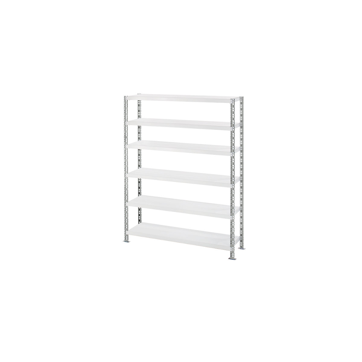 Wide span shelf unit with sheet steel shelves depth 500 mm KAISER+KRAFT