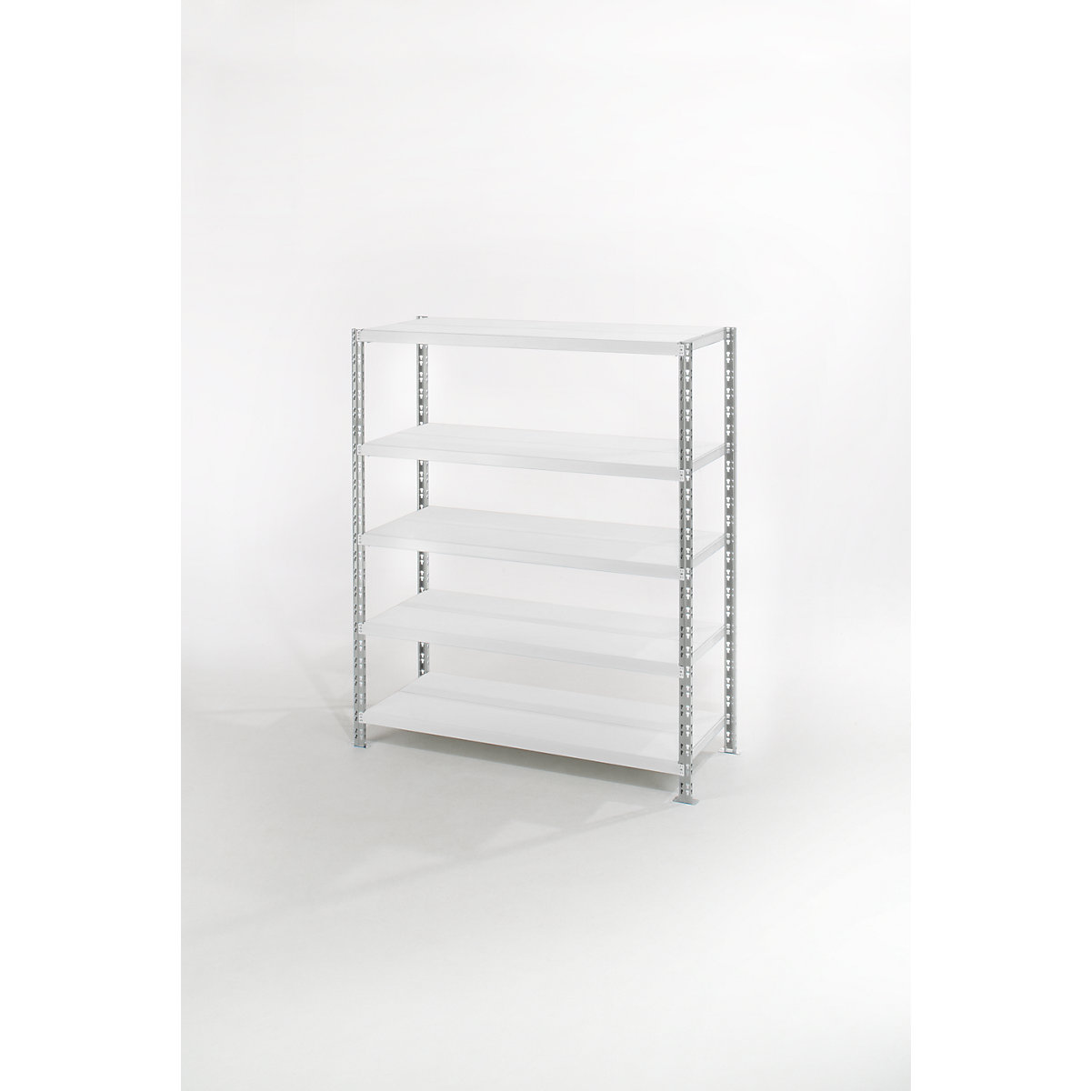 Wide span shelf unit with sheet steel shelves, depth 700 mm, standard shelf unit, HxW 1820 x 1550 mm