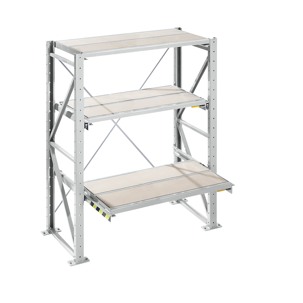 Heavy duty pull-out shelving unit – LISTA (Product illustration 16)-15