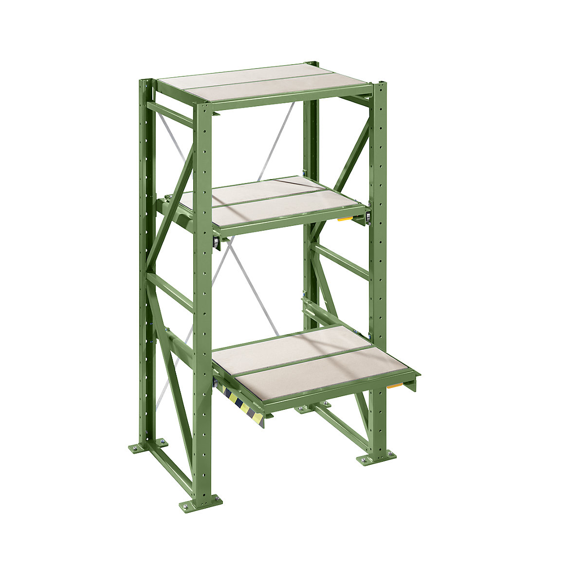 Heavy duty pull-out shelving unit – LISTA (Product illustration 17)-16
