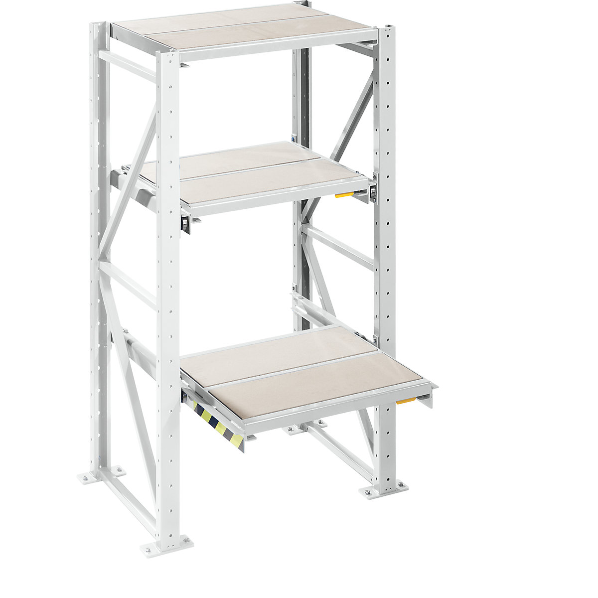 Heavy duty pull-out shelving unit – LISTA (Product illustration 17)-16