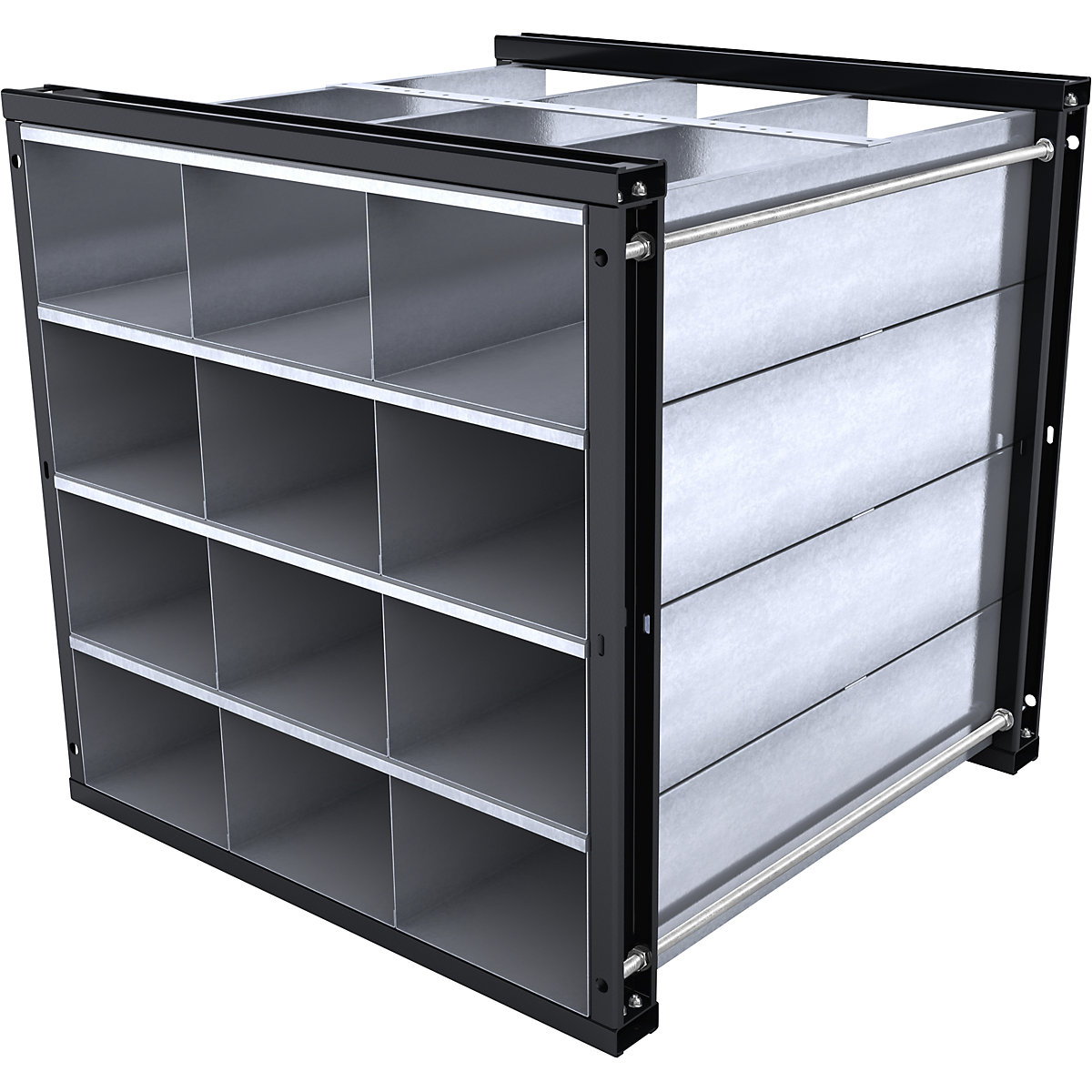 Honeycomb shelving unit - eurokraft pro