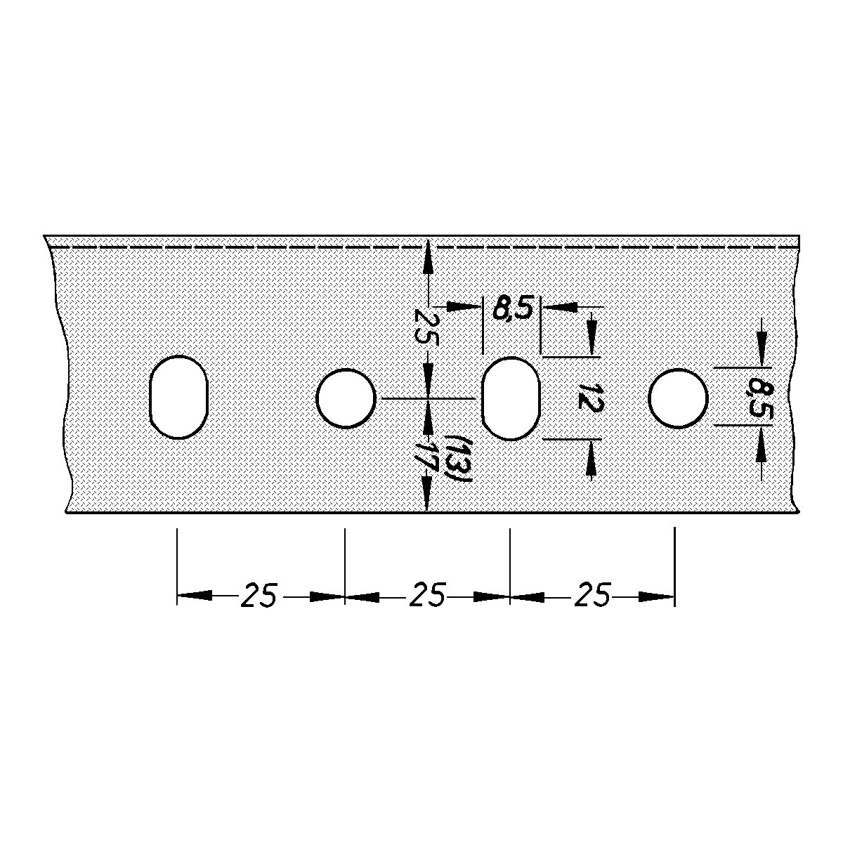 Angled steel profile for modular system – hofe (Product illustration 13)-12