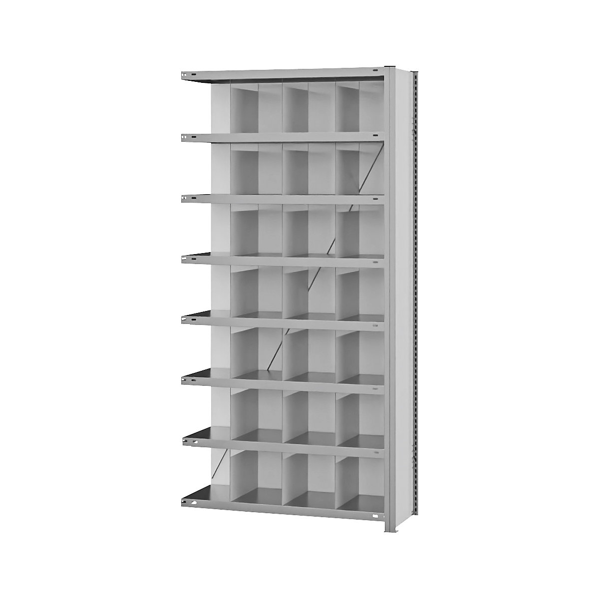 Compartment shelving – hofe, shelf height 2000 mm, extension shelf unit, width x depth 1010 x 335 mm