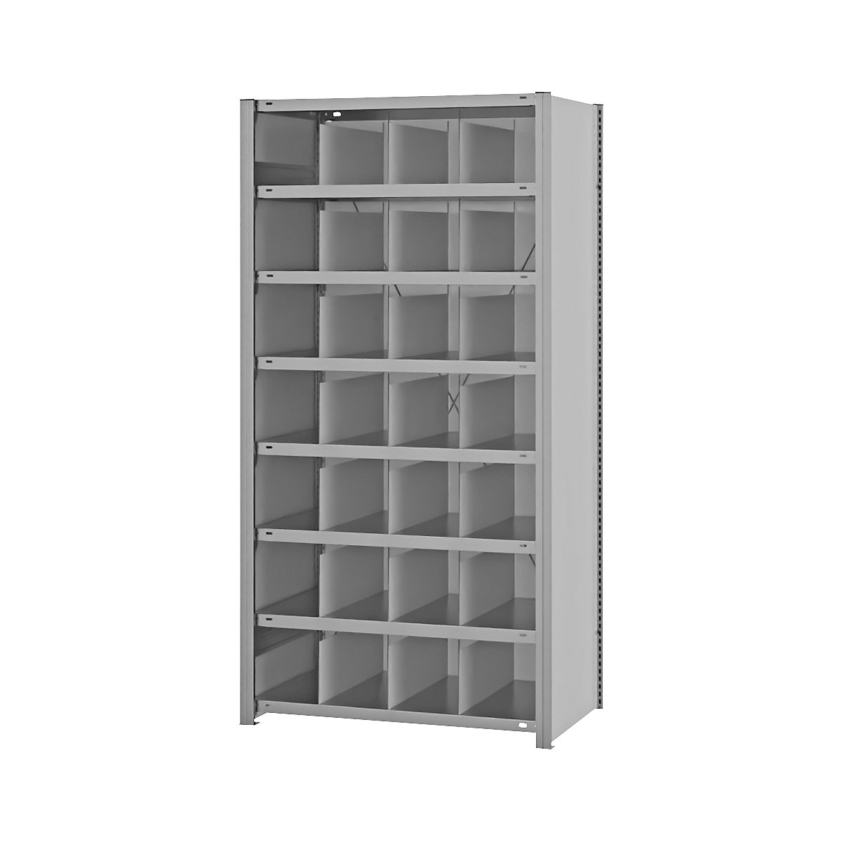 Compartment shelving – hofe, shelf height 2000 mm, standard shelf unit, width x depth 1060 x 535 mm