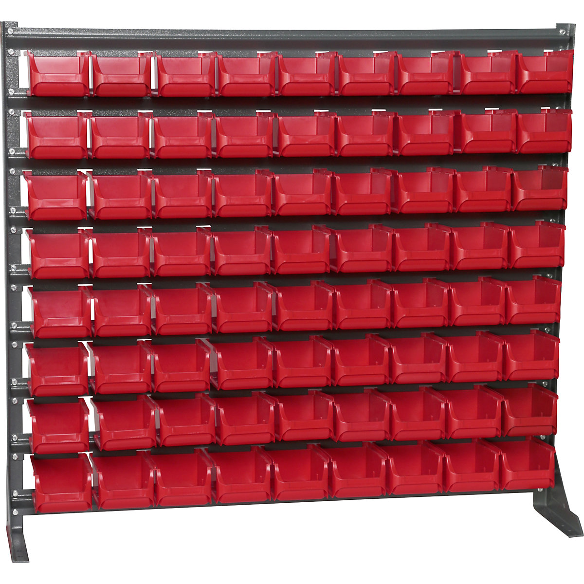 Small parts shelf unit, width 1020 mm, with open fronted storage bins, HxD 900 x 200 mm-6